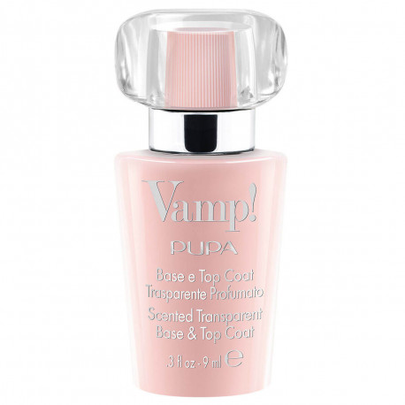 VAMP! - Base et Top Coat transparent et parfumé - Fragrance Rose