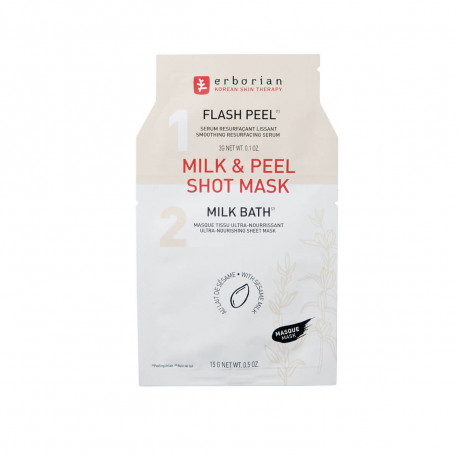 Milk & Peel Shot Mask - Sérum Resurfaçant Lissant et Masque Tissu Ultra-Nourissant