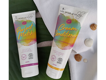 Shampoing Perfect Match et Après-shampoing Cream Conditioner Les Secrets de Loly