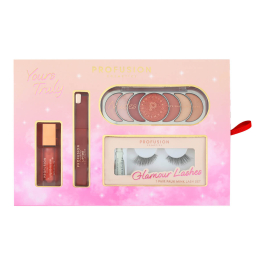 Coffret Yours Truly maquillage yeux teint et lèvres