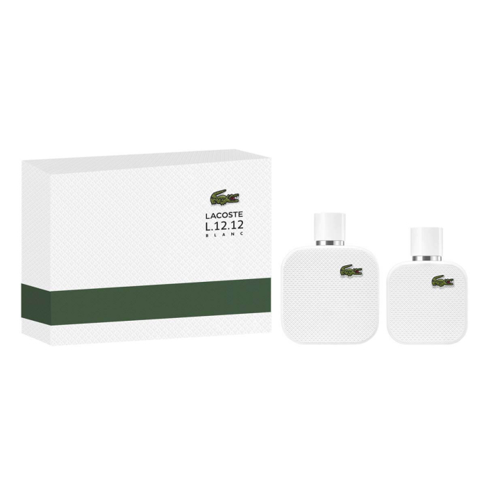 Coffret L.12.12 Blanc Lacoste Coffret parfum homme Passion Beaute