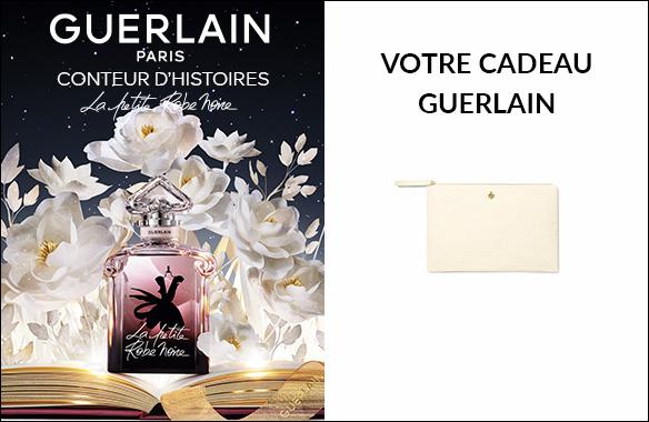 Une trousse de toilette siglée Guerlain offerte*