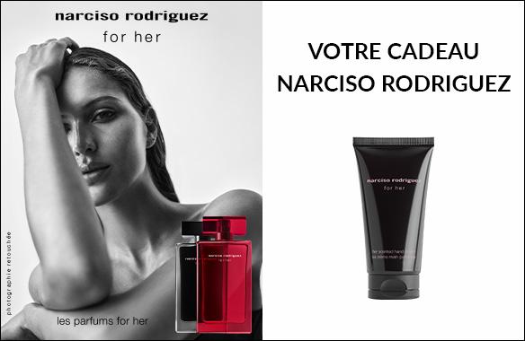 Une crème mains For her eau de toilette 50 ml offerte* !