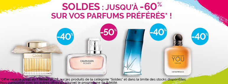 Soldes Parfums